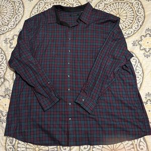 Synrgy casual dress shirt. Size 4XLT.